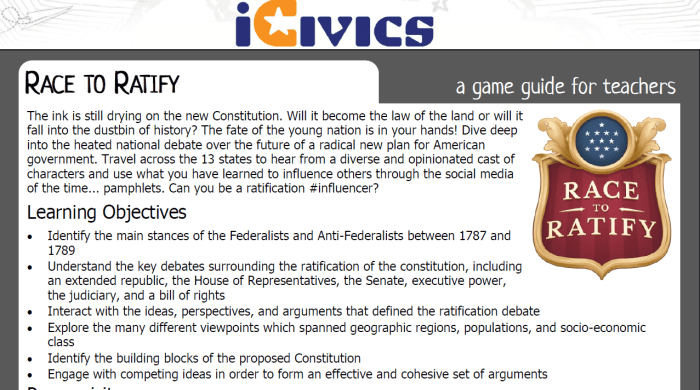 Race to ratify answer key