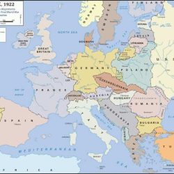 Europe after ww2 map worksheet