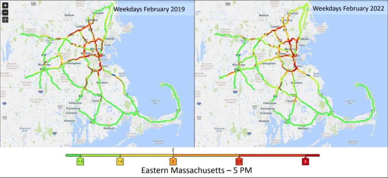 Leyes de transito en massachusetts