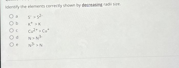 Atomic radius trend radii period trends across left decrease right pte prepscholar